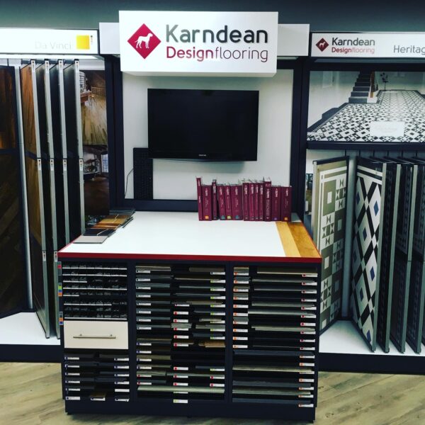 Karndean Design Flooring Display at Cavendish Kitchens Showroom